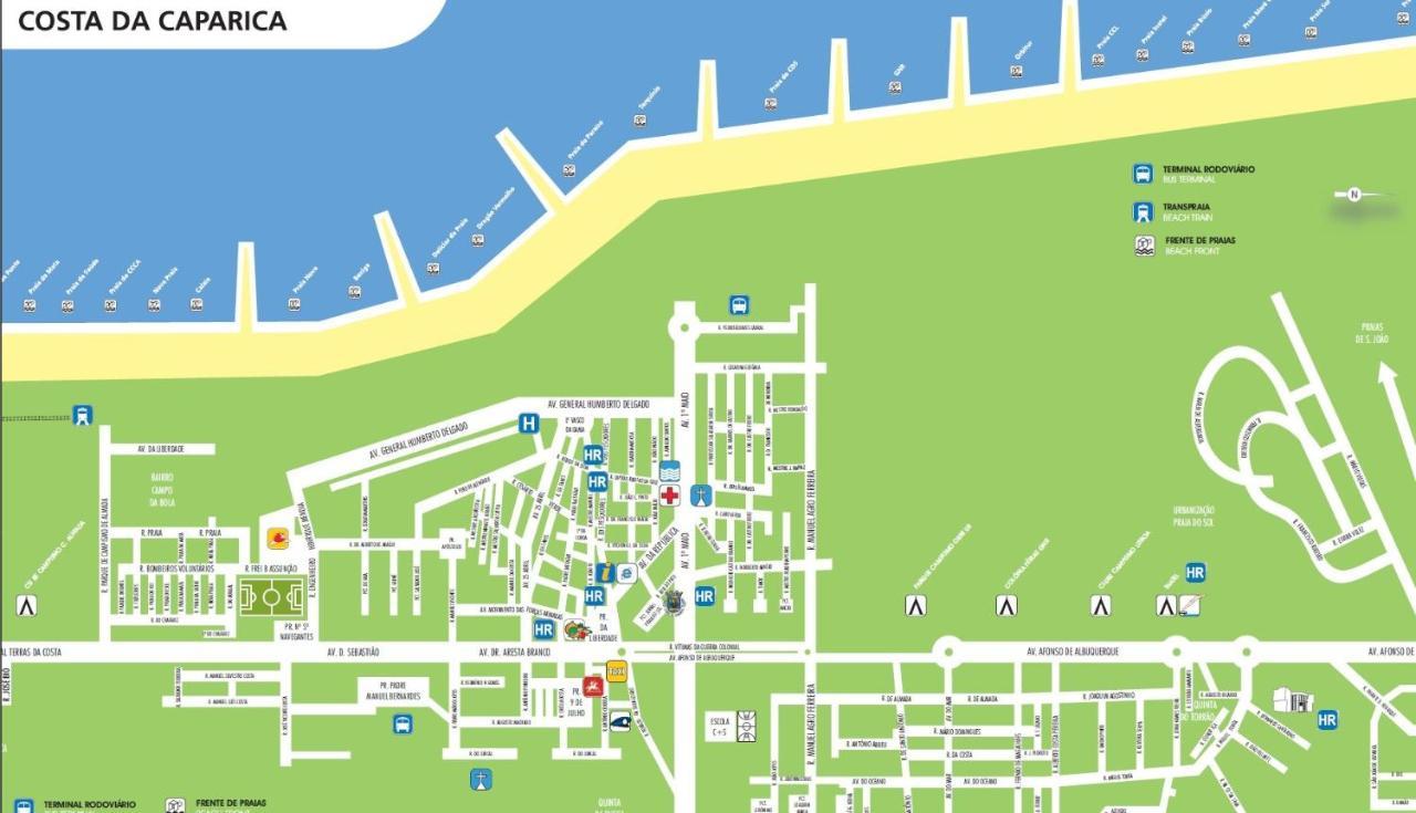 קוסטה דה קפאריקה Lisbon Beach Apartments 1 מראה חיצוני תמונה